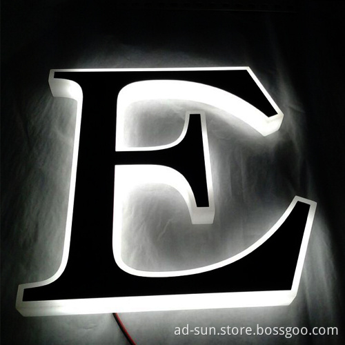 Full Lit Acrylic LED Channel Letters for Sale